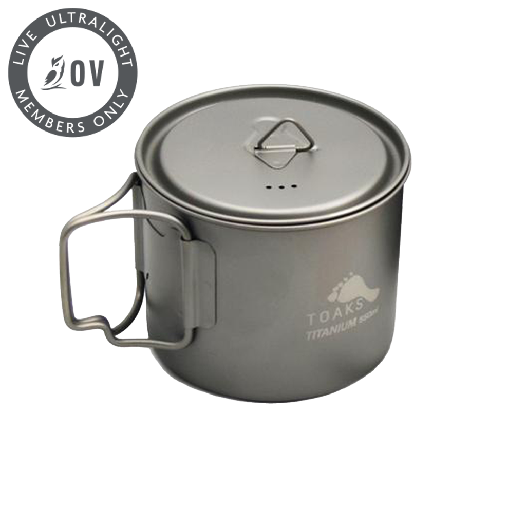 Toaks Light Titanium Pot