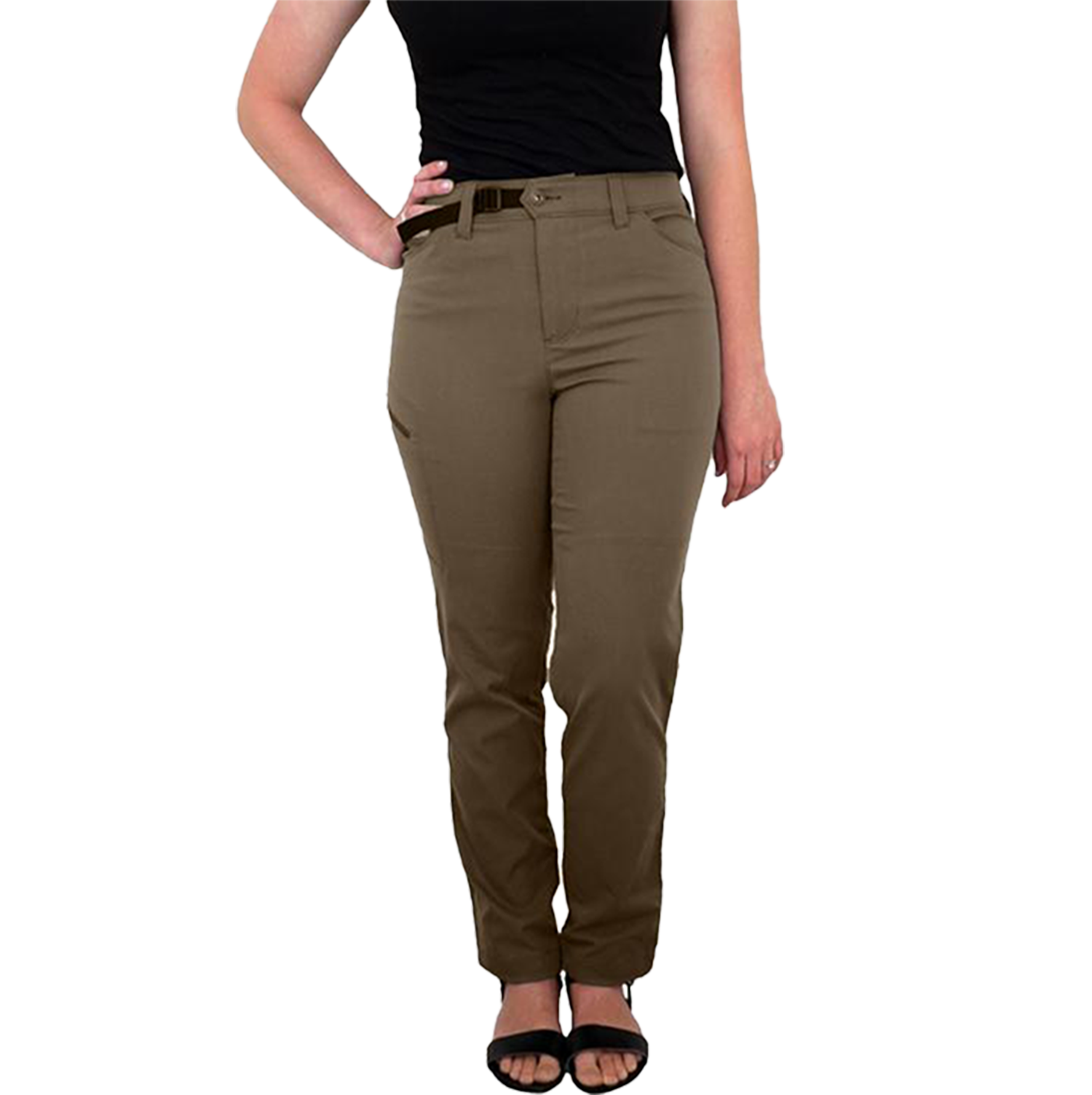 Buy Women's Brown Waterproof Stretch Trouser Online in India