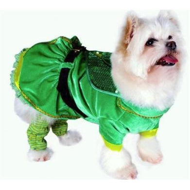 Dog Sweater Shamrock Turtleneck