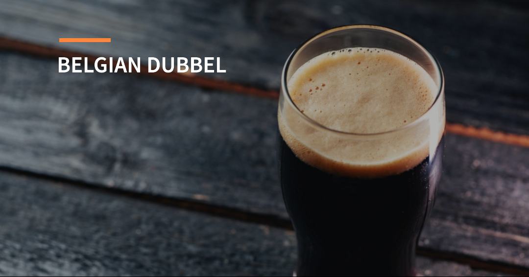 Belgian Dubbel beer gas