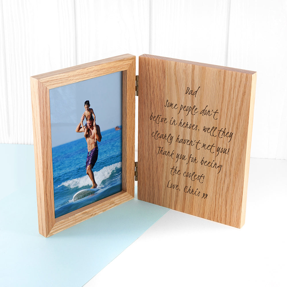 Personalised Book Photo Frame – Personally Presented