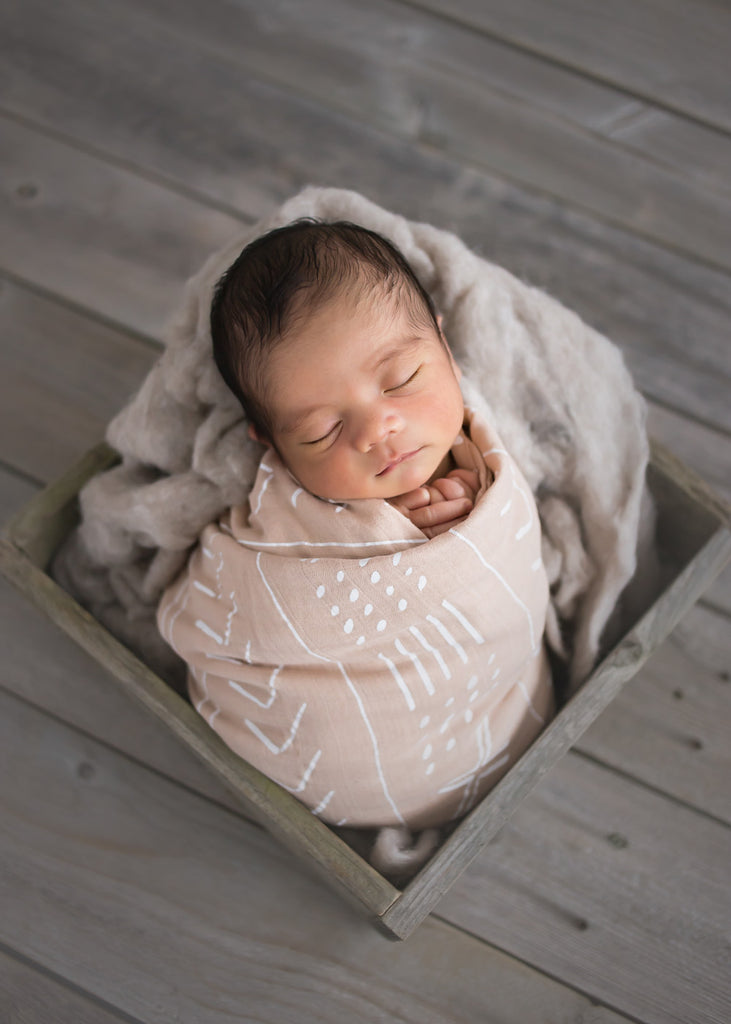 mudcloth swaddle