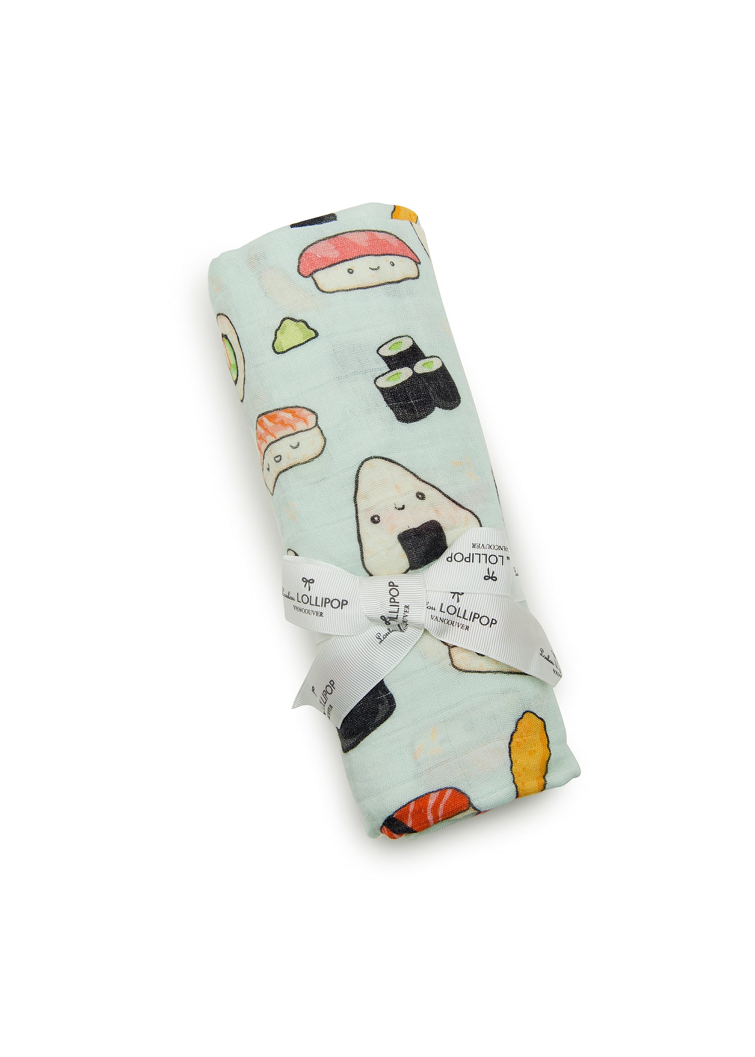 LUXE MUSLIN SWADDLE - SUSHI