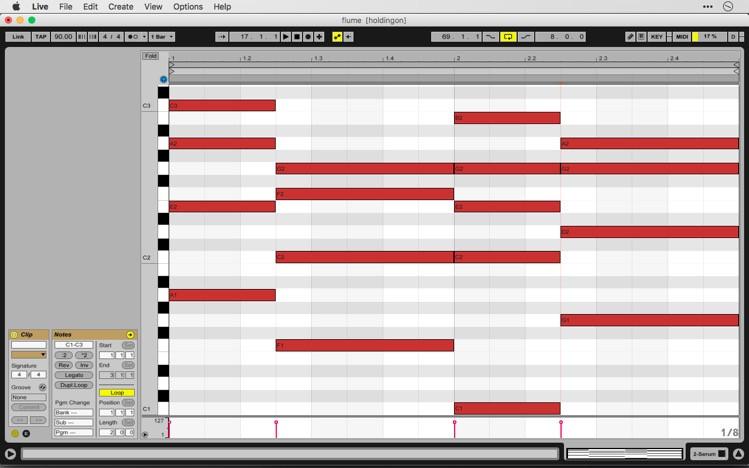 Flume Chord Progression