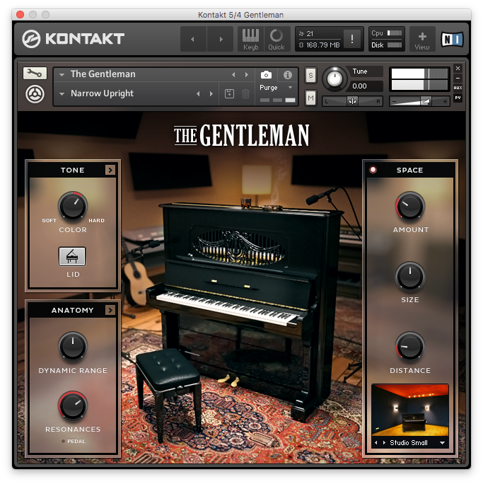 James Blake Kontakt Gentleman Piano