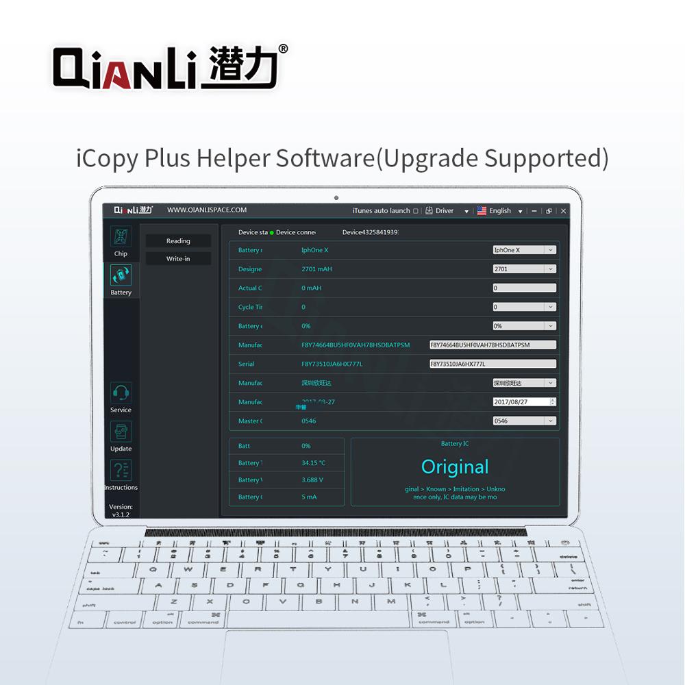 Qianli iCopy Plus 2nd Generation Programmer