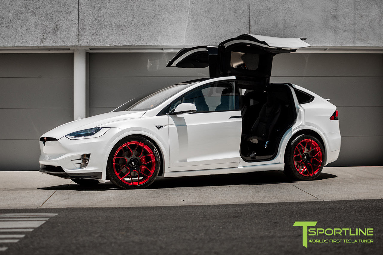 Pearl White Tesla Model X Black Interior Tsportline Com