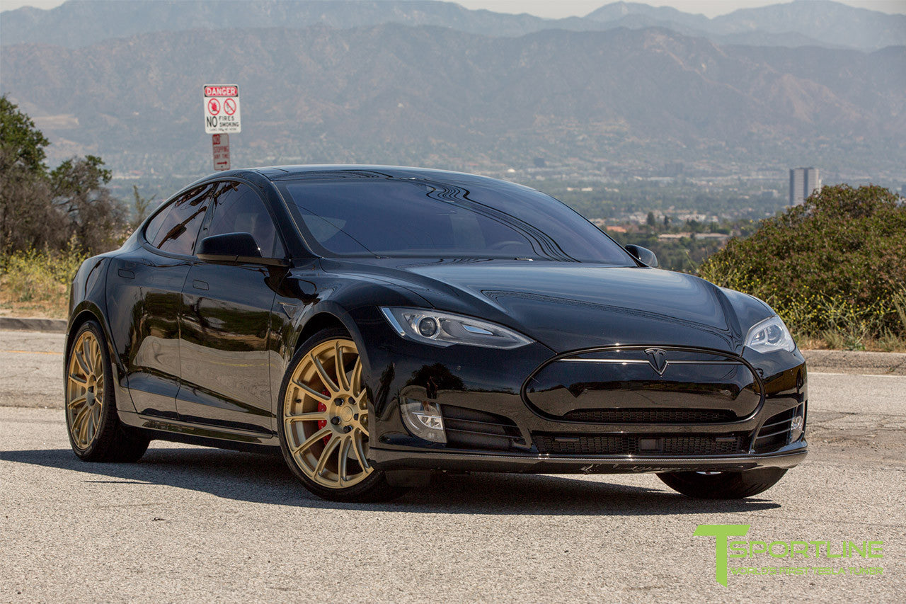 Black Tesla Model S 1 0 Custom Ferrari Black Interior