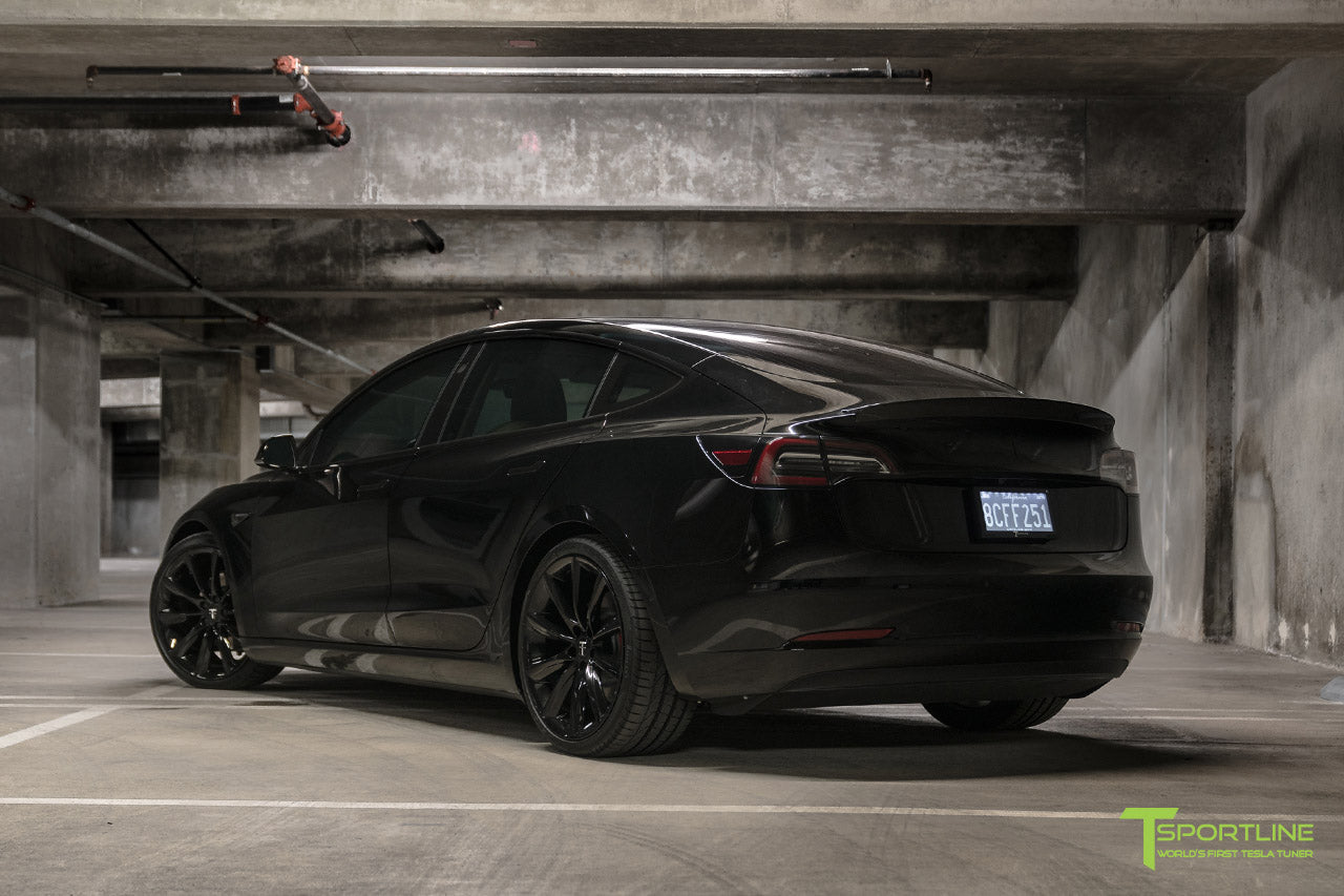 Murdered Out Black Tesla Model 3 Tsportlinecom Tesla