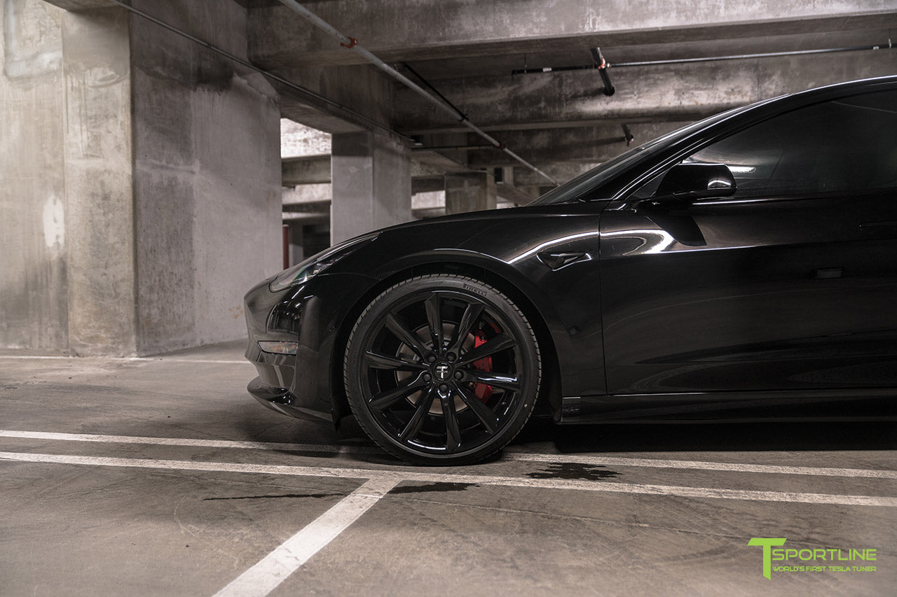 Murdered Out Black Tesla Model 3 Tsportlinecom Tesla