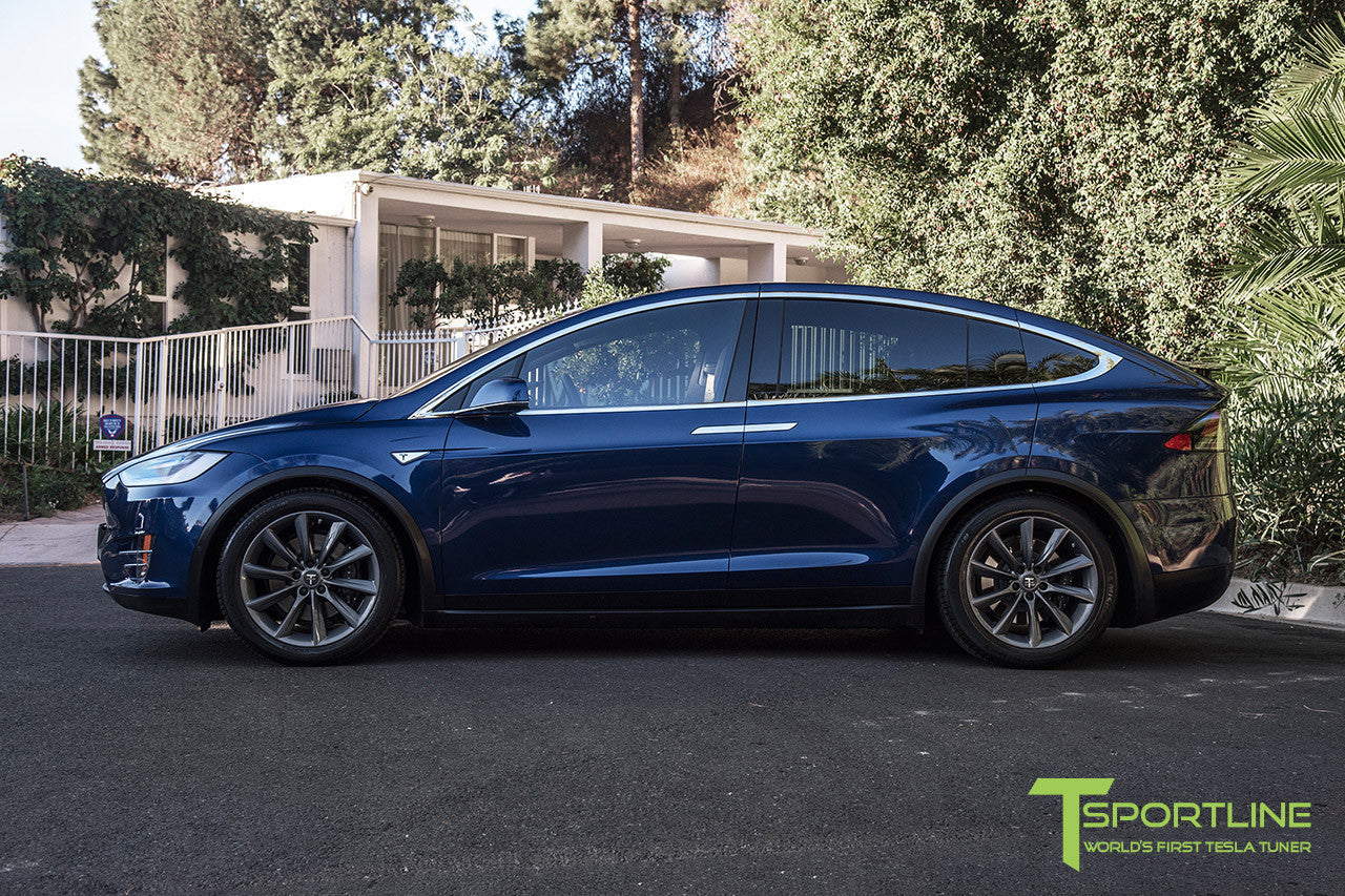 Model X With 20 Tst Tagged Color Metallic Gray