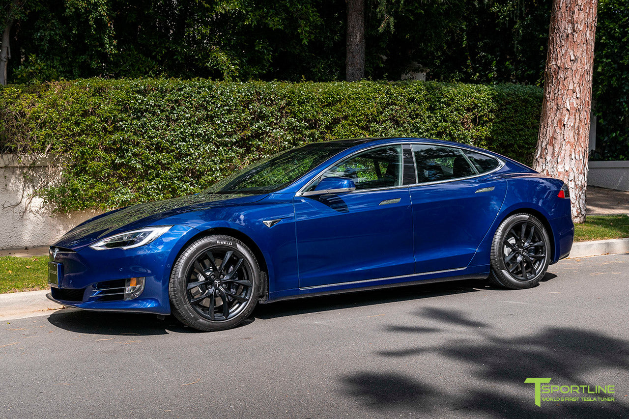 Model S With 19 Tss Tsportlinecom Tesla Model S X 3