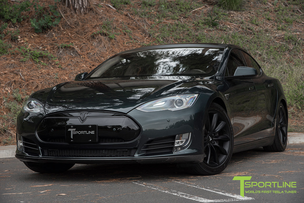 Green Tesla Model S 10 Tan Interior Tsportlinecom