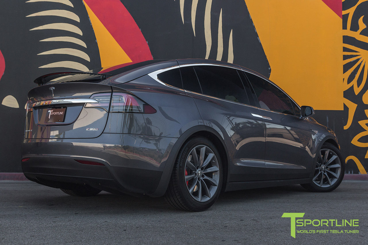 Model X With 20 Tst Tagged Color Metallic Gray