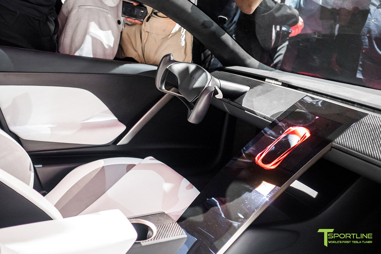 Tesla Roadster Unveiling Tagged Color Carbon Fiber