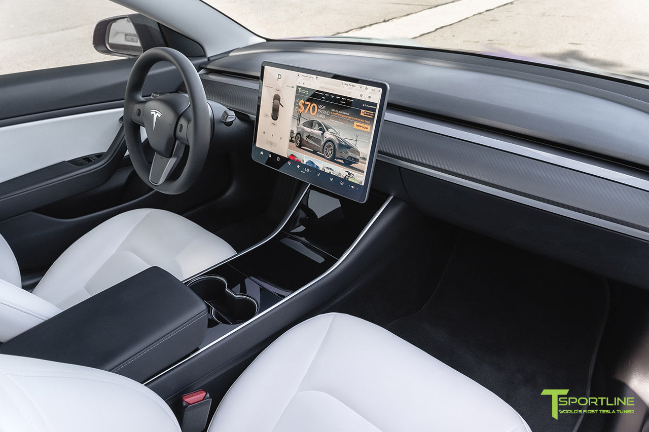 Tesla Model 3 2025 Interior Photos White Maris Shandee