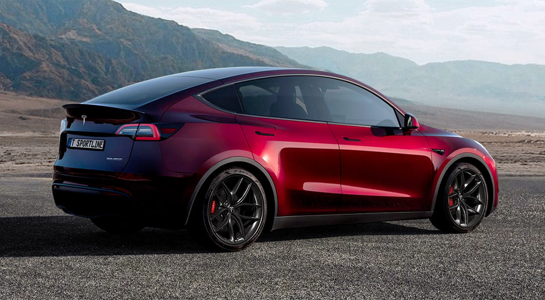 Midnight Cherry Red Tesla