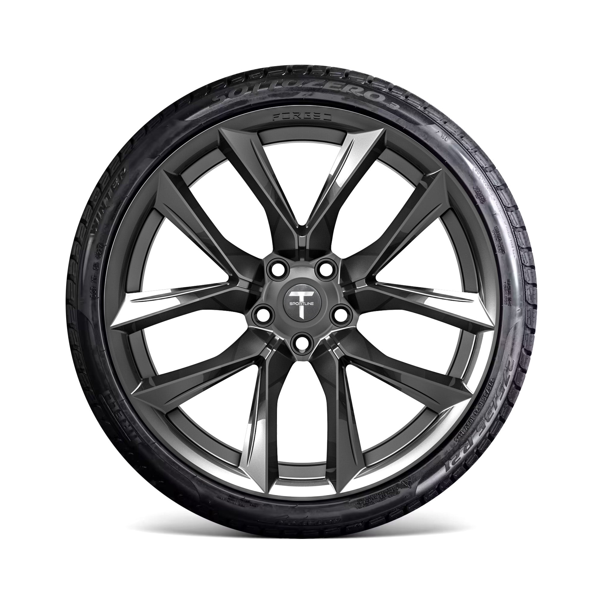 21 inch Tesla Model Y TY114 Tesla Aftermarket Wheel