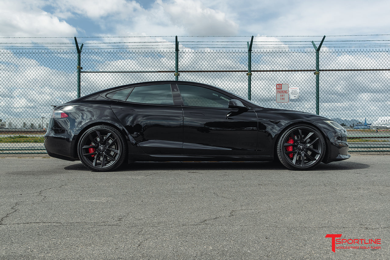 Black Model S Plaid 21" with TSSF in Matte Black by T Sportline