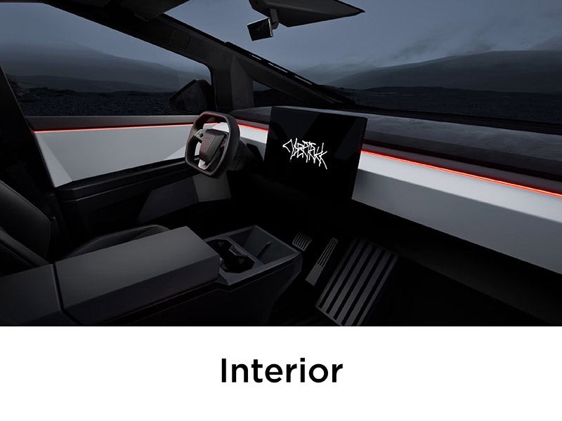 Tesla Cybertruck Aftermarket Interior Accessories and Upgrades