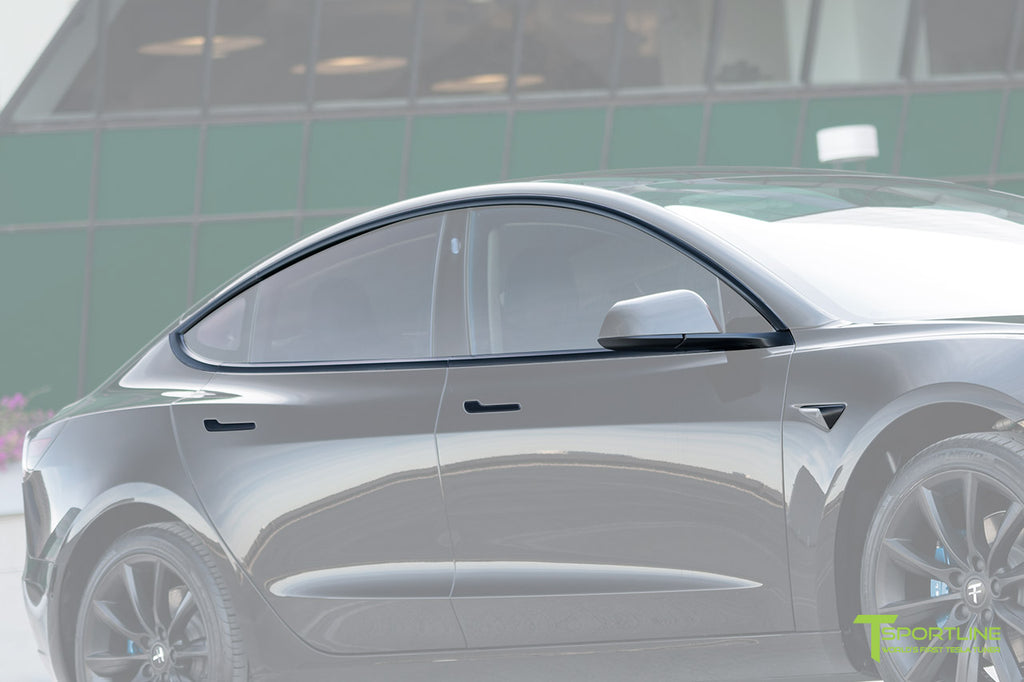 Tesla Model 3 2018-2020 Chrome Delete - T Sportline - Tesla Model