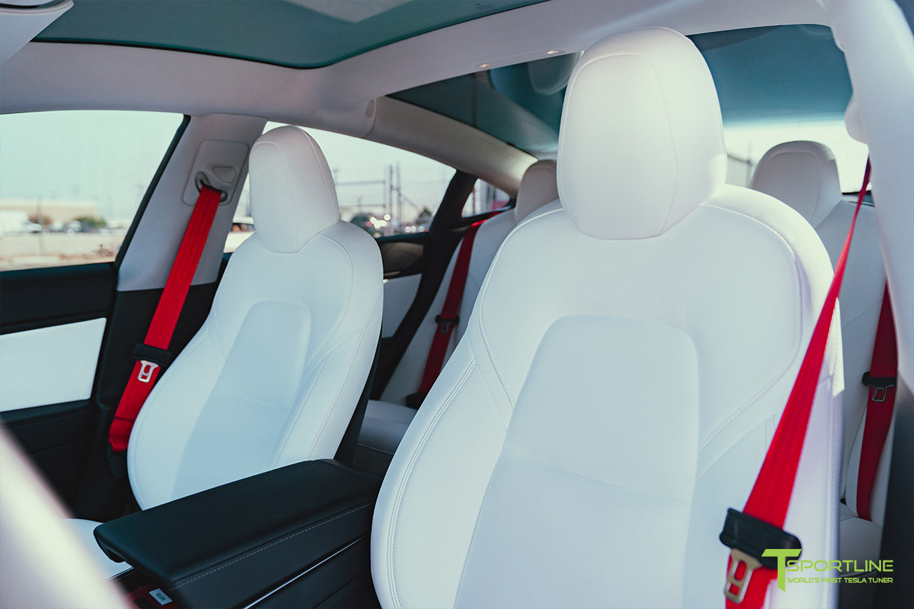 Ferrari-Inspired Red Multi-Coat Tesla Model 3