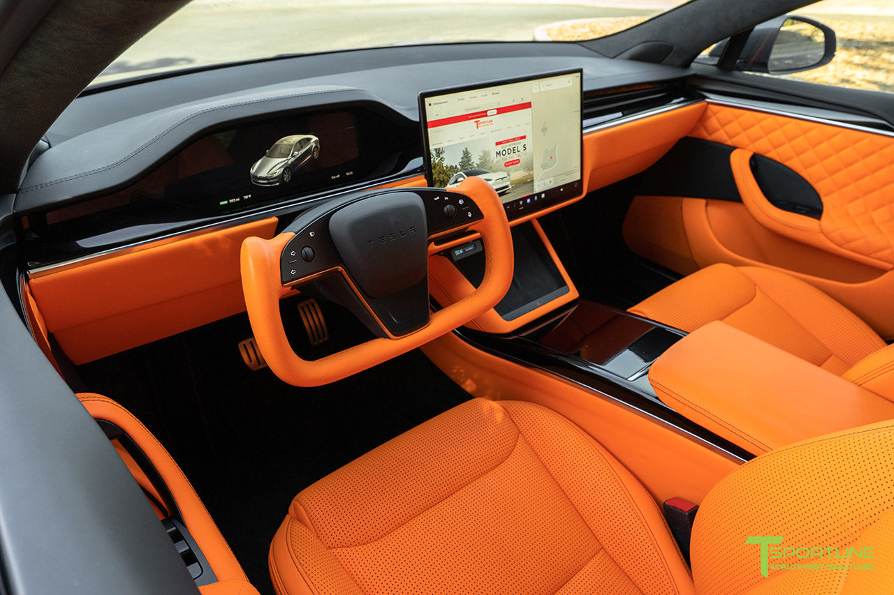 Tesla Model S Plaid Custom Tesla Interior