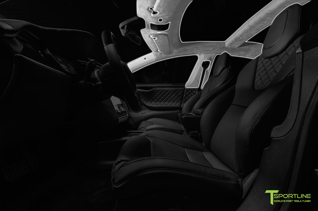 Tesla Model S Custom Interior Program by T Sportline