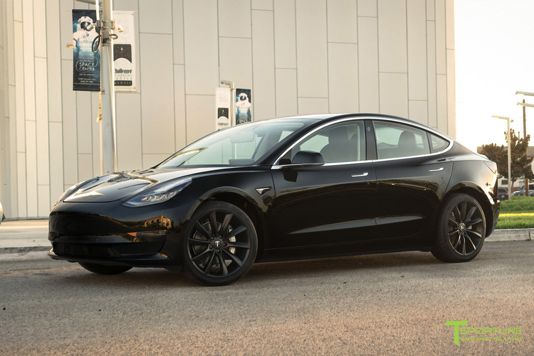 Tesla model s Black матовая