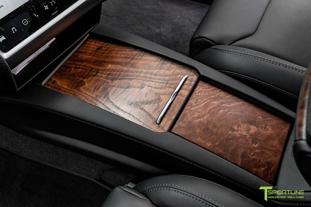 Tesla Figured Ash Center Console Flip Door - T Sportline ...