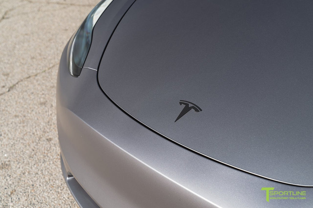 Tesla Model Y Matte Aluminium Grey - Autoident