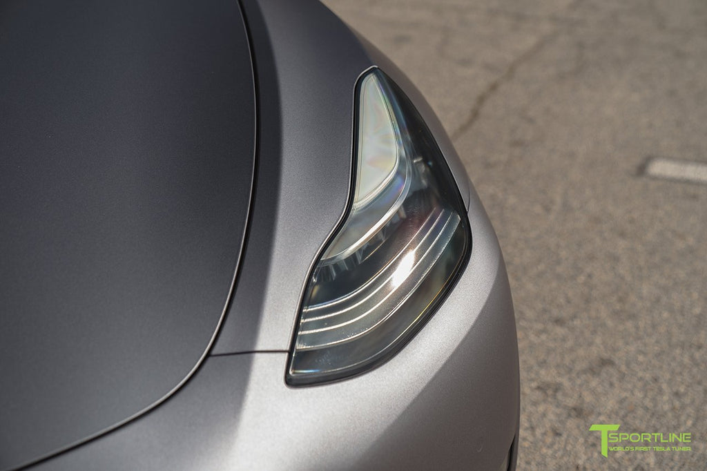 Tesla Model Y Matte Aluminium Grey - Autoident