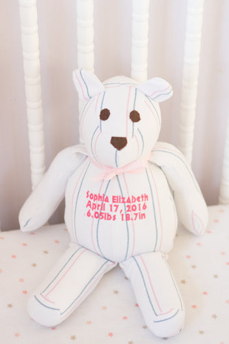 birth memory bear