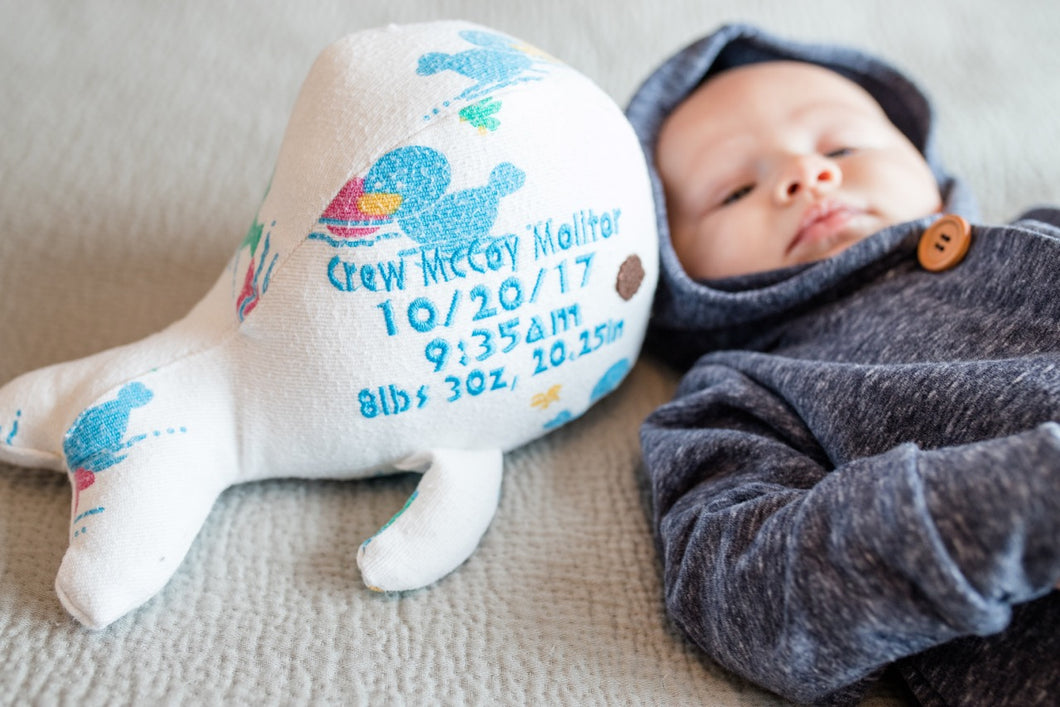 baby whale stuffed animal