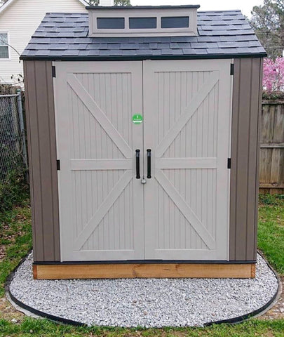 How to Build a Foundation For a Rubbermaid Storage Shed