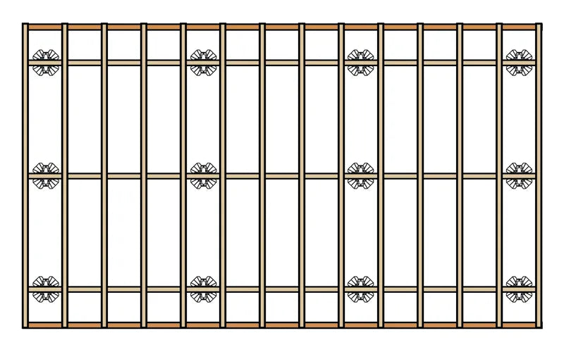 deck subframe layout tuffblocks deck blocks 10 x 20 ft deck