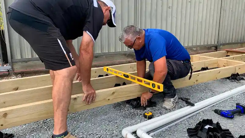 tuffblock deck levelling joist