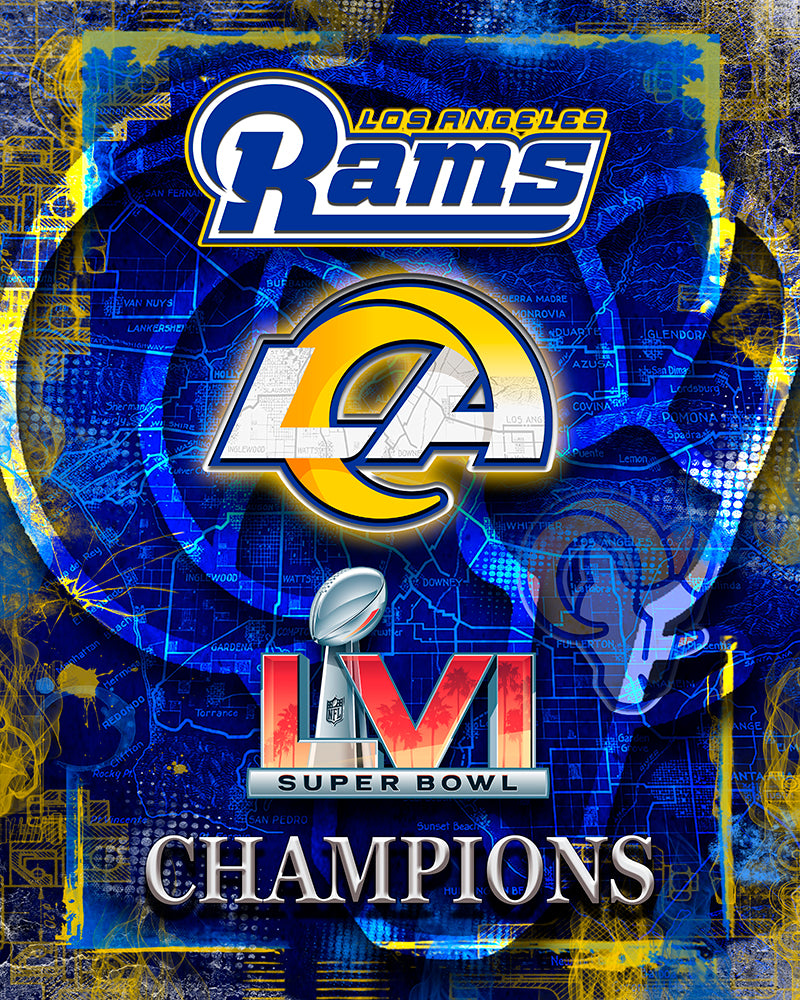 Los Angeles Rams Team Wins Super Bowl 56 T-Shirt - REVER LAVIE