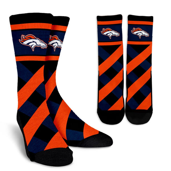 Denver Broncos Crew Socks – uscoolprint