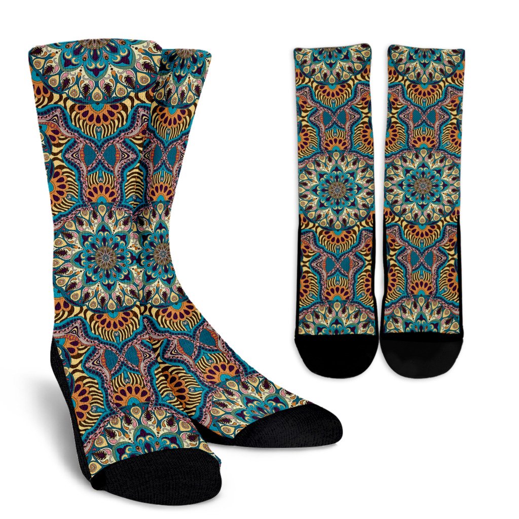 Luxury Summer Mandala Socks – uscoolprint