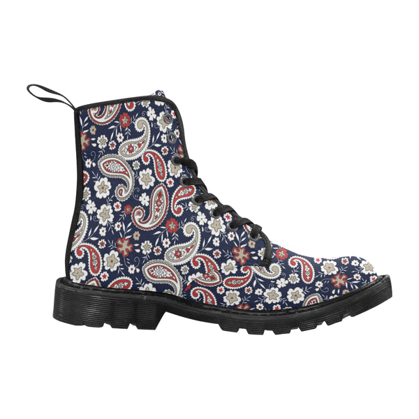 Paisley Boots for Men – uscoolprint