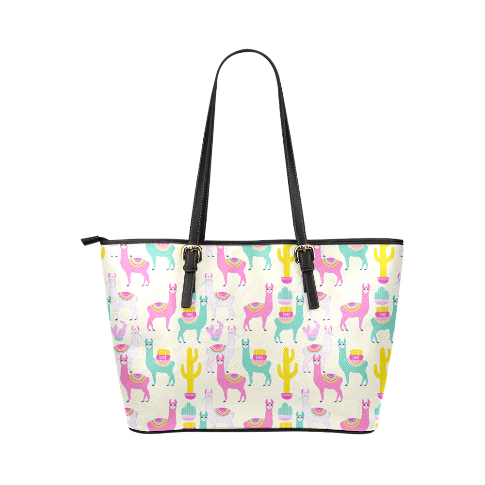 Alpaca Leather Tote Bag – uscoolprint