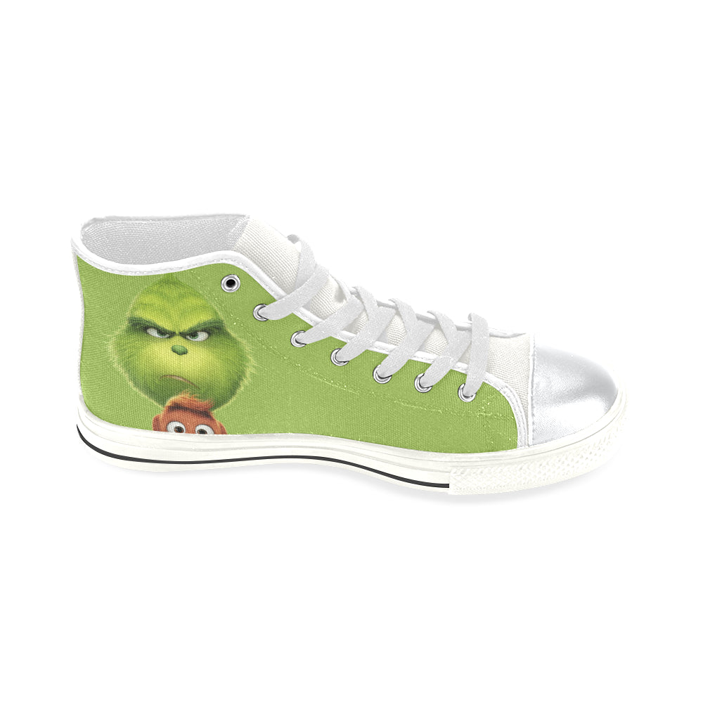 Grinch High Top Canvas Kid's Shoes – uscoolprint