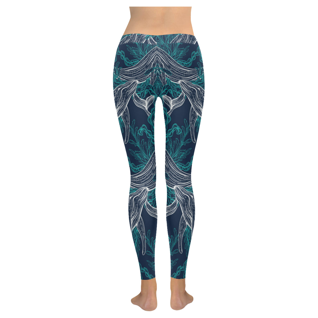 Whale Leggings Plus Size – uscoolprint