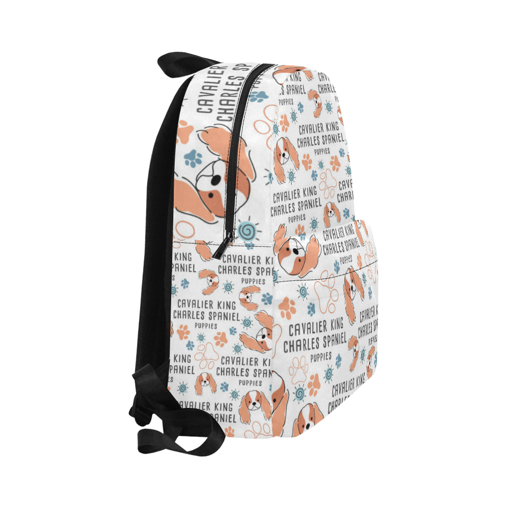 cavalier king charles spaniel backpack