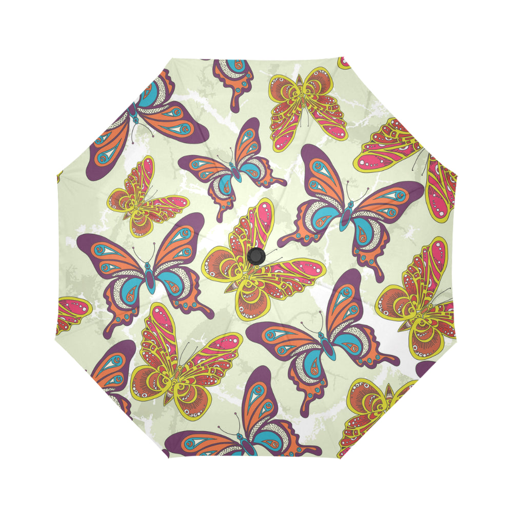 Butterflies Auto Foldable Umbrella Uscoolprint