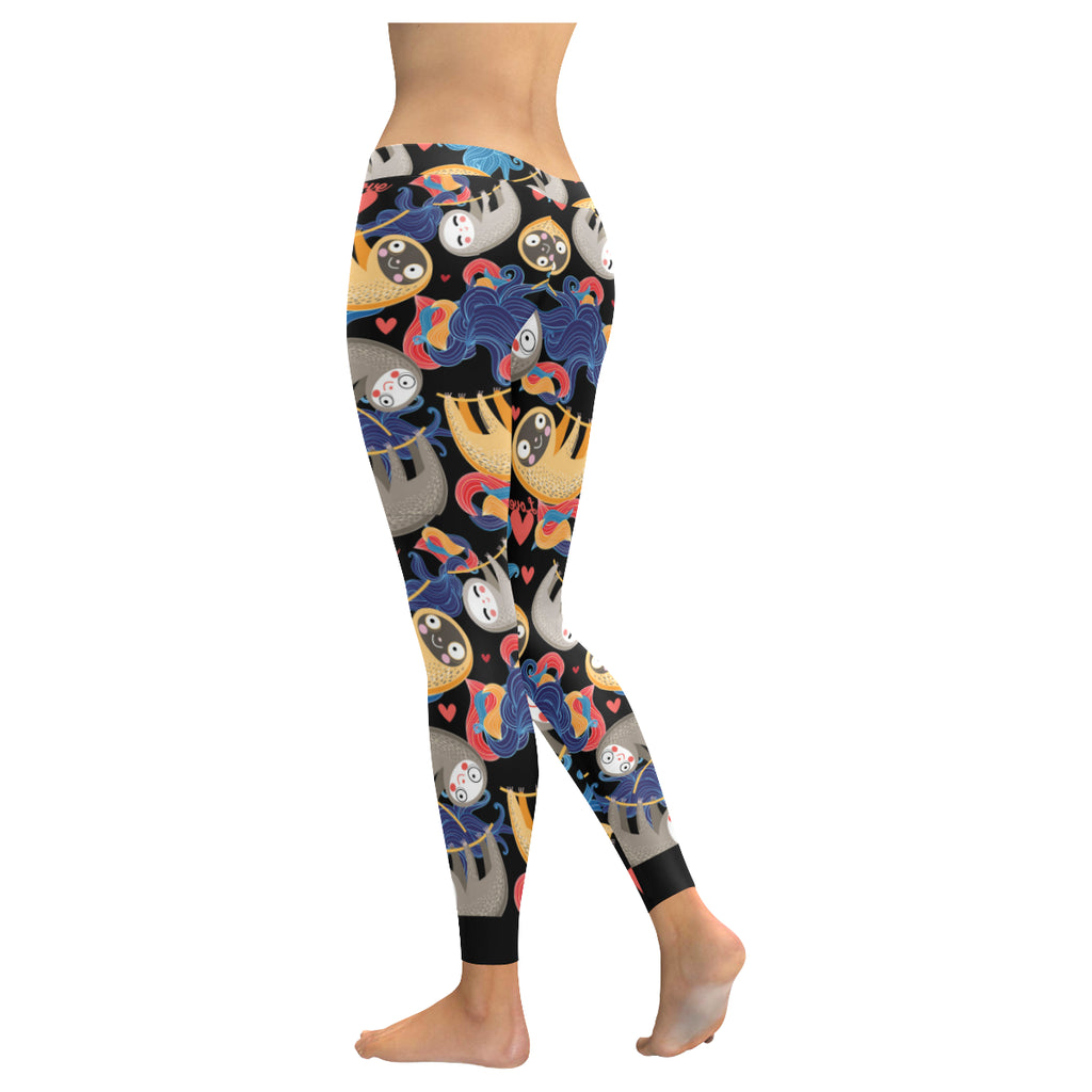 Sloth Leggings for Women S5XL Plus Size uscoolprint