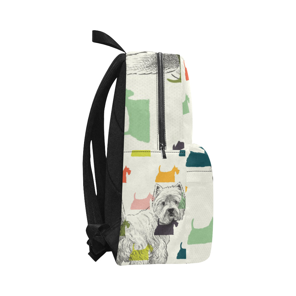 Scottish Terrier Backpack Unisex Classic – uscoolprint