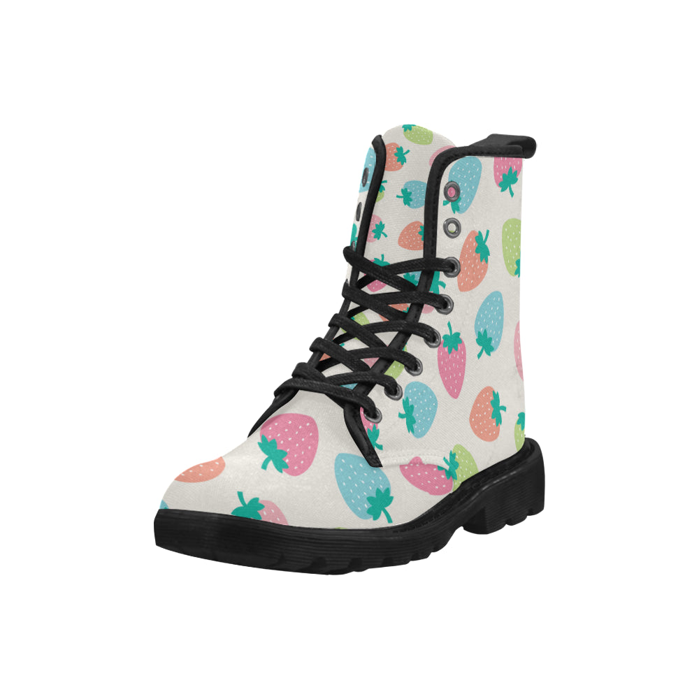 Strawberry Boots for Women – uscoolprint