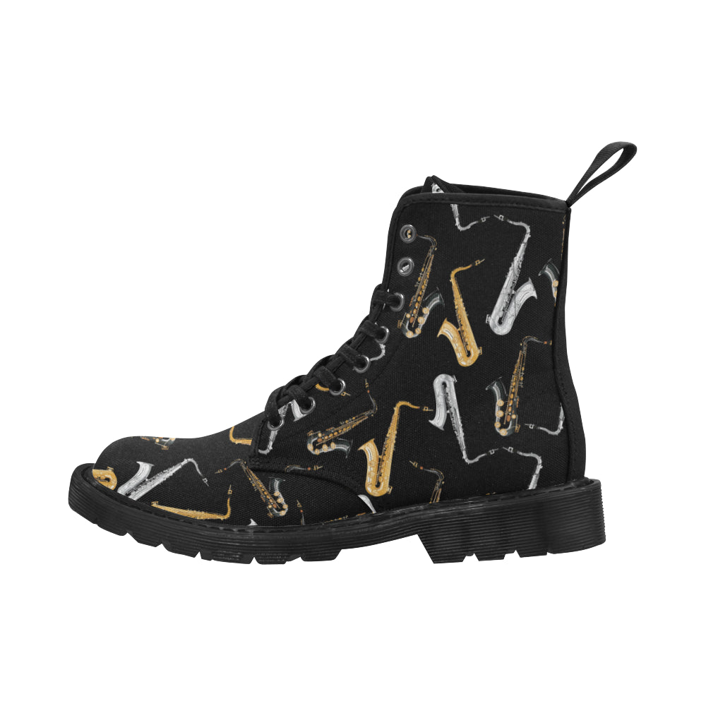 Saxophone Boots For Men – uscoolprint